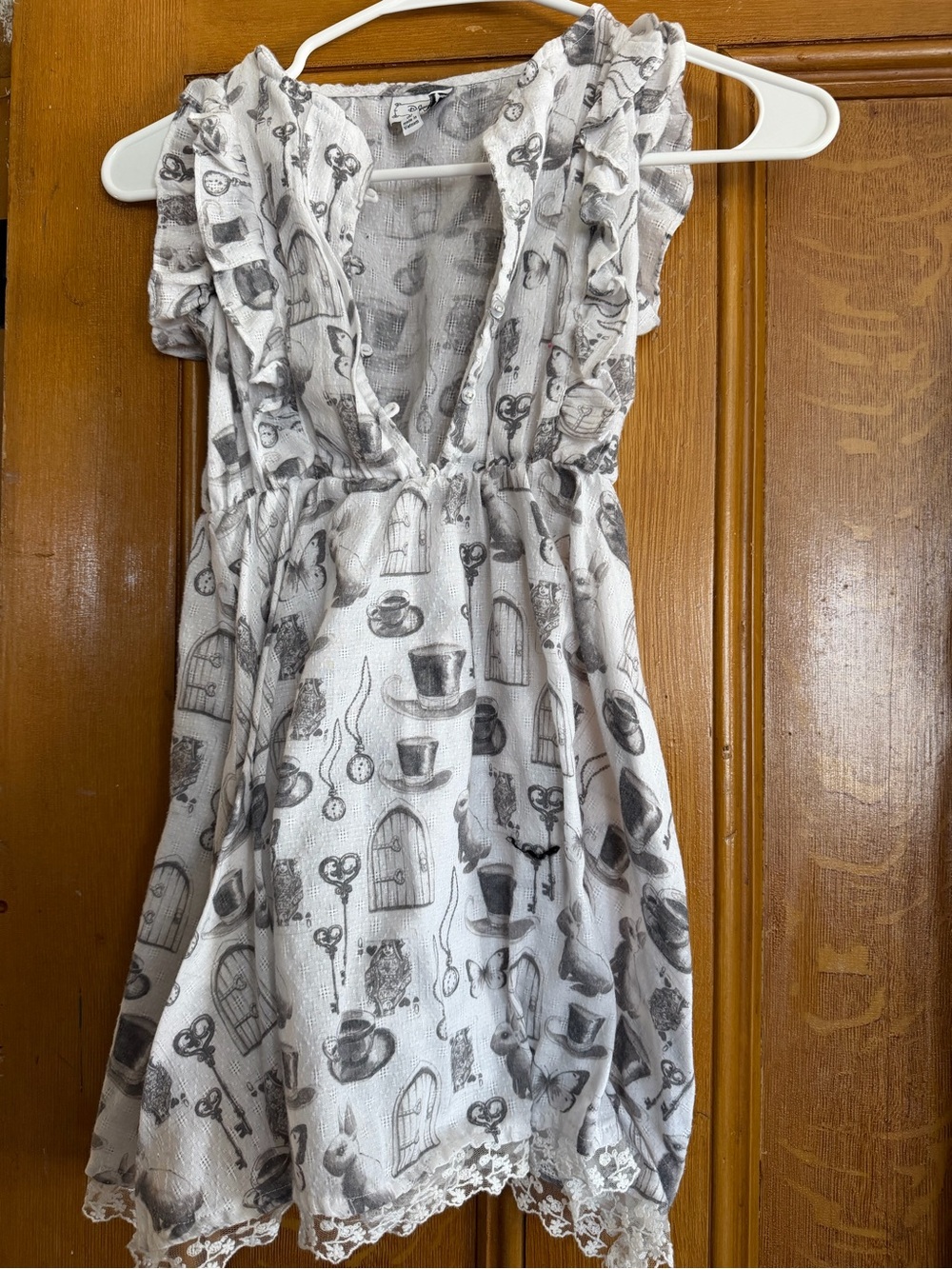 Alice In Wonderland Girls Dress Size 6